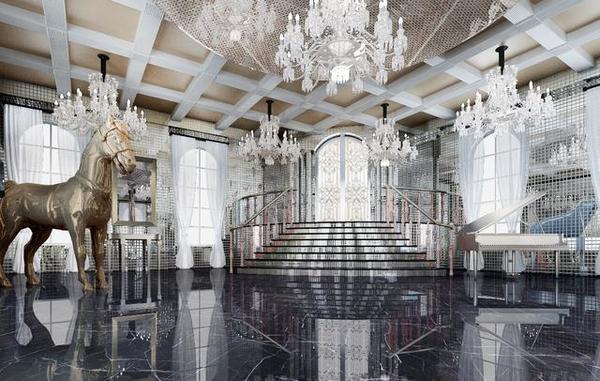 27°罗马风情水晶宫场景