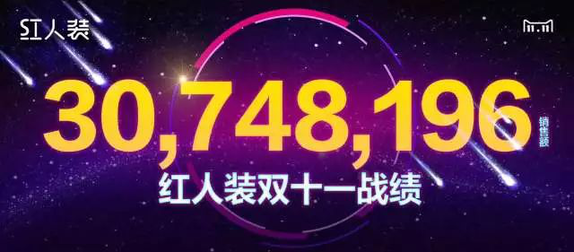 双11新零售首考 红人装交易额破3000万 _时话