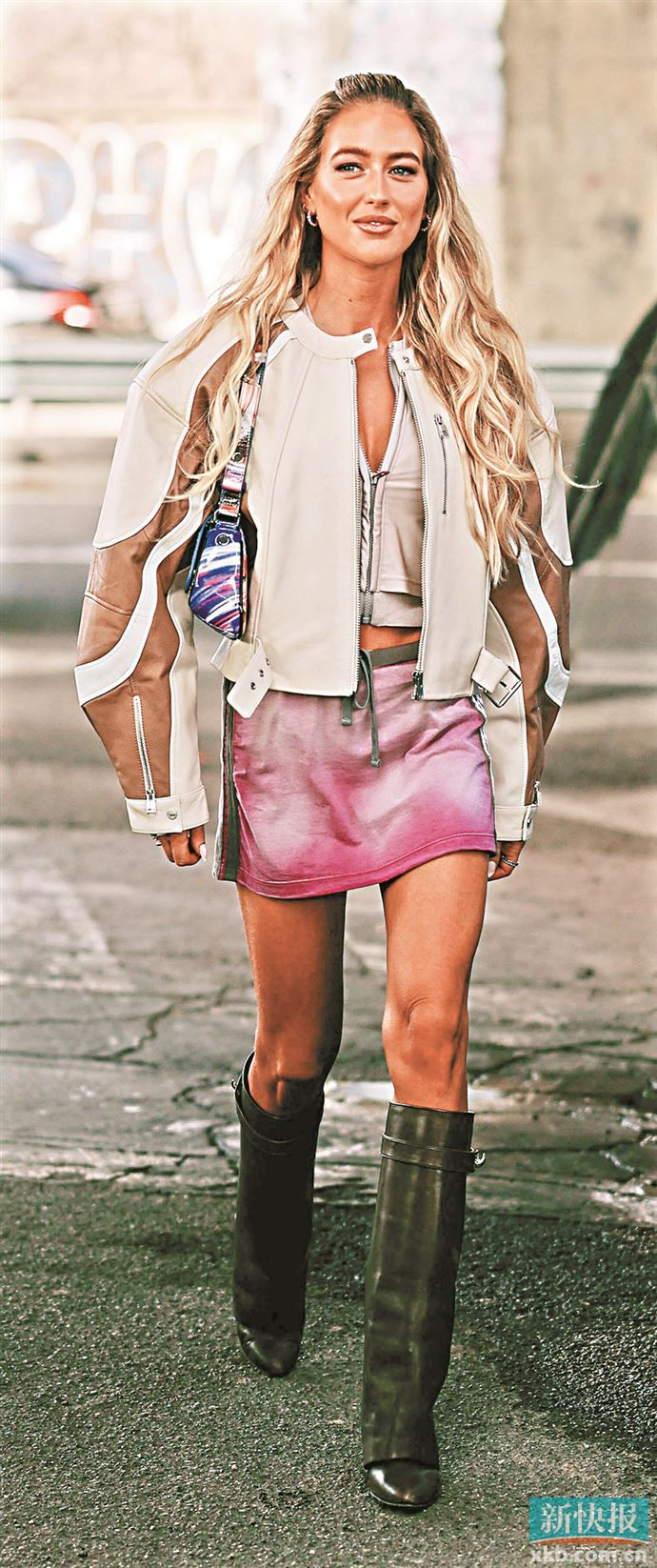 春天的风 一半飒酷一半柔美